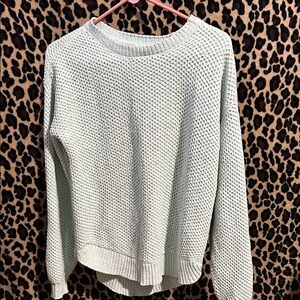 Maurices Light Cream Crew Neck Sweater
